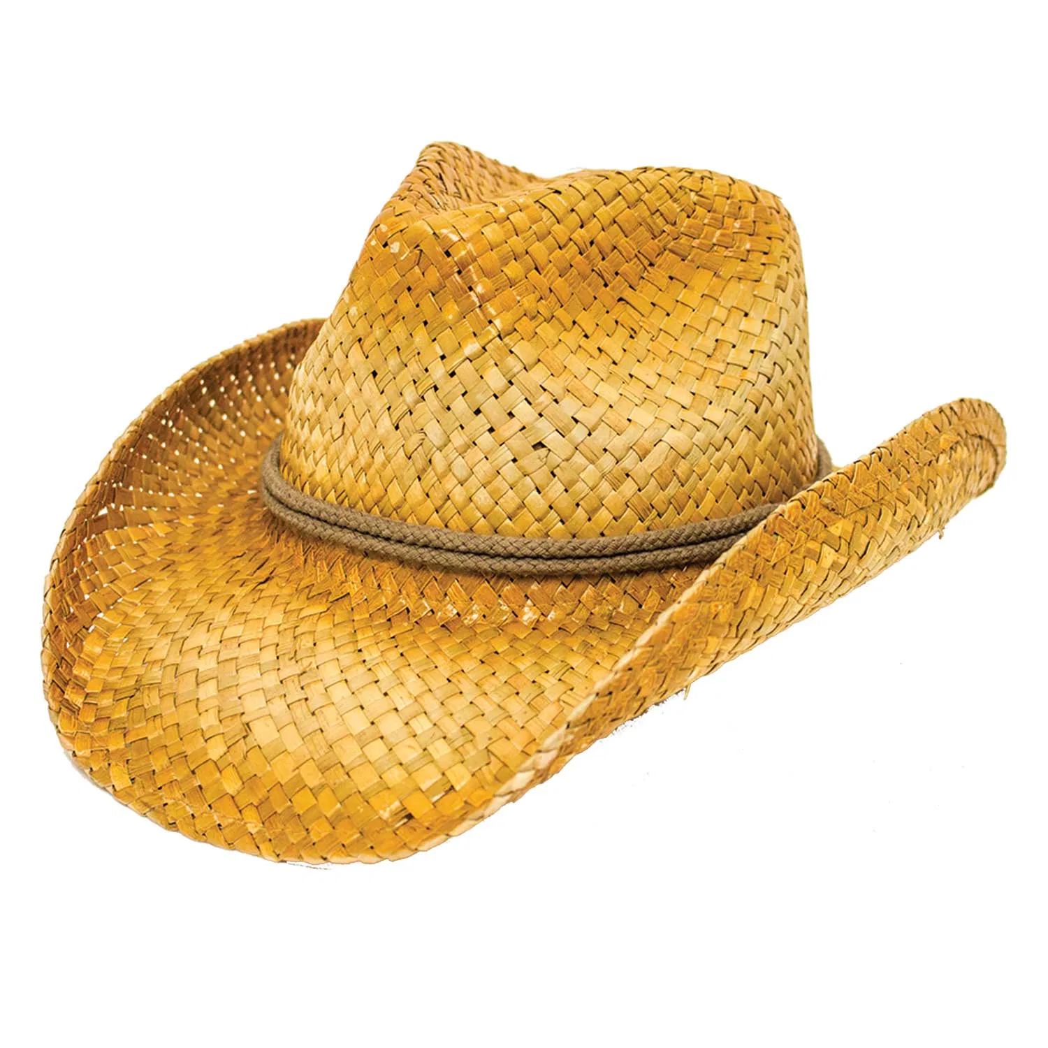 Carmel Straw Western Hat - Grocery