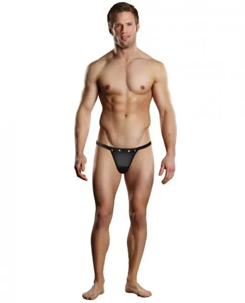 Male Power Bong Thong Black L/XL - Grocery