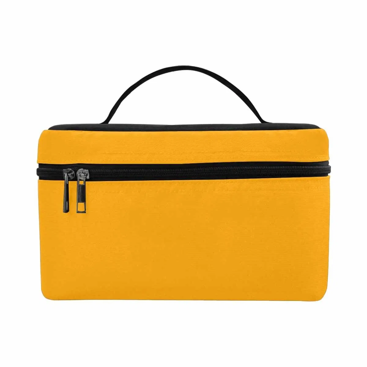 Cosmetic Bag, Orange Travel Case - Grocery