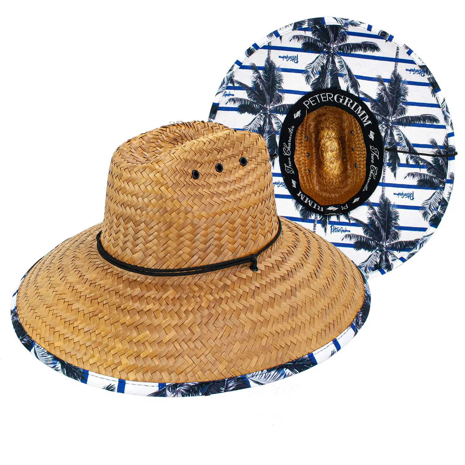 Palmeras Straw Lifeguard Hat - Grocery