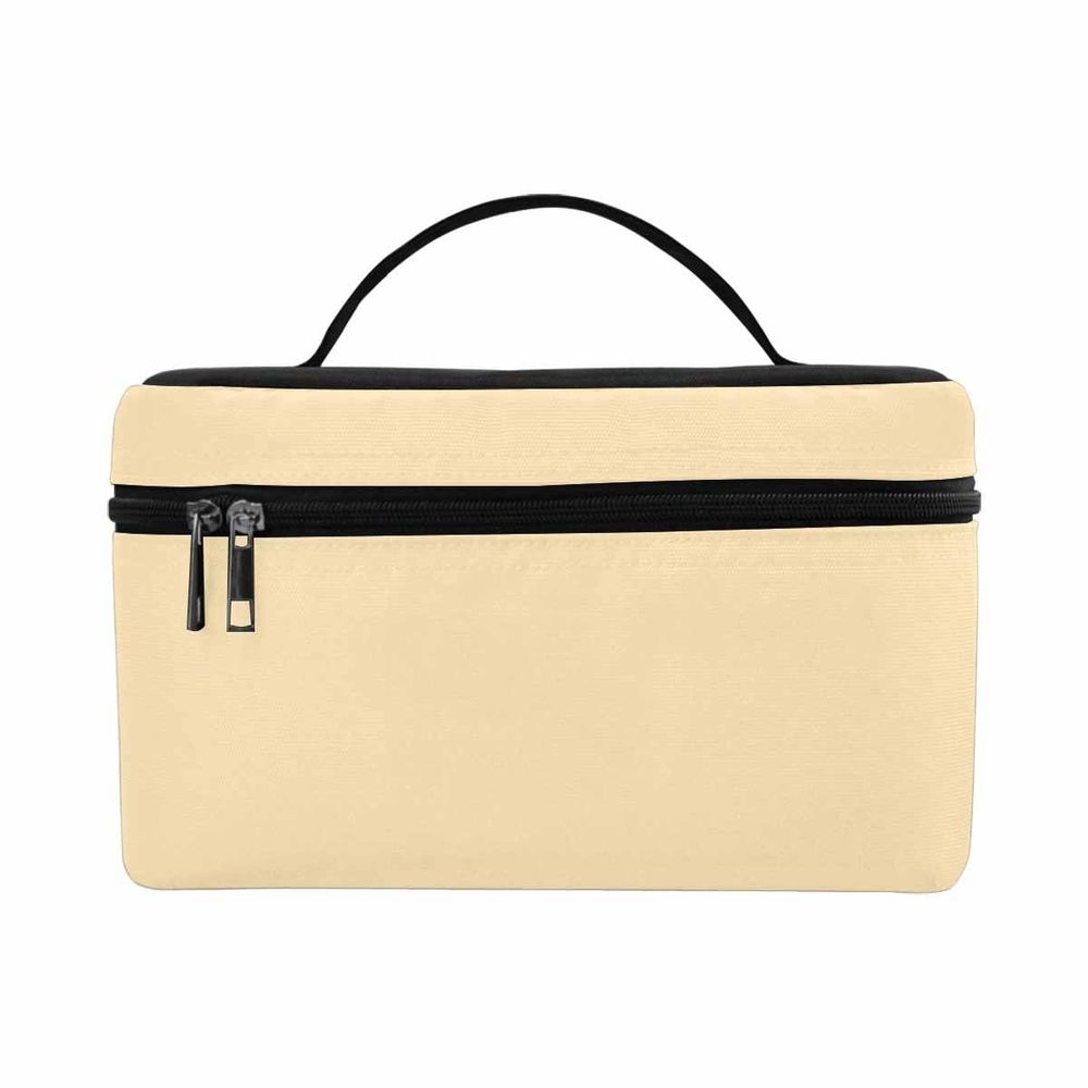 Cosmetic Bag, Peach Travel Case - Grocery