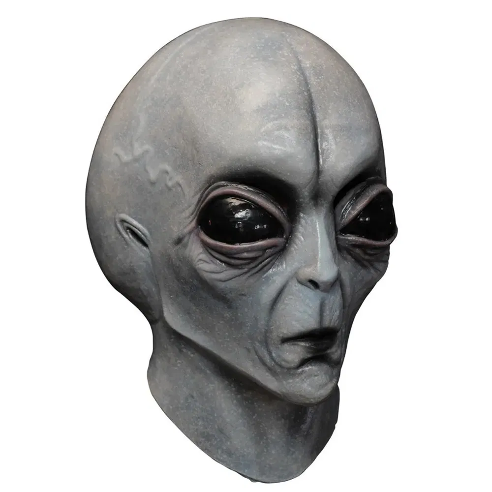 Alien Mask Latex Headgear Halloween - Grocery