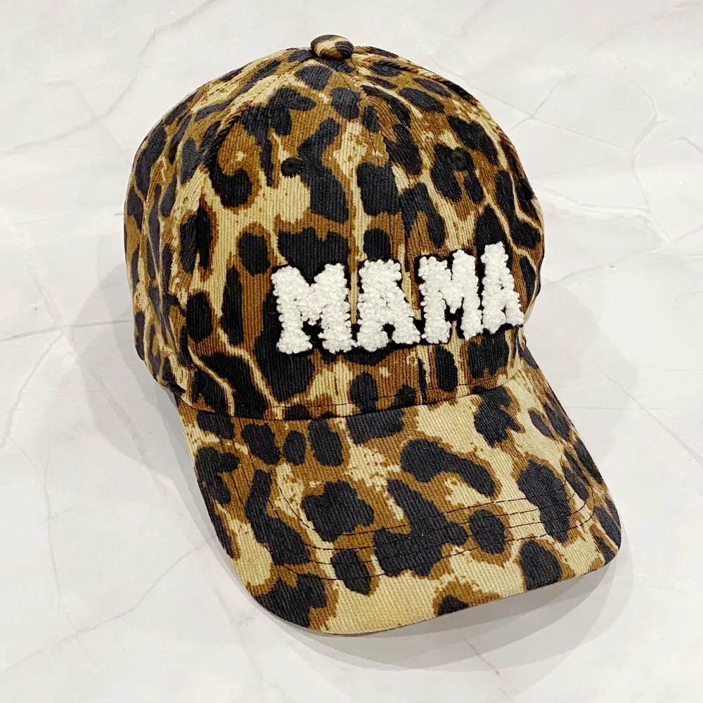 Wild Mama Corduroy Ball Cap - Grocery
