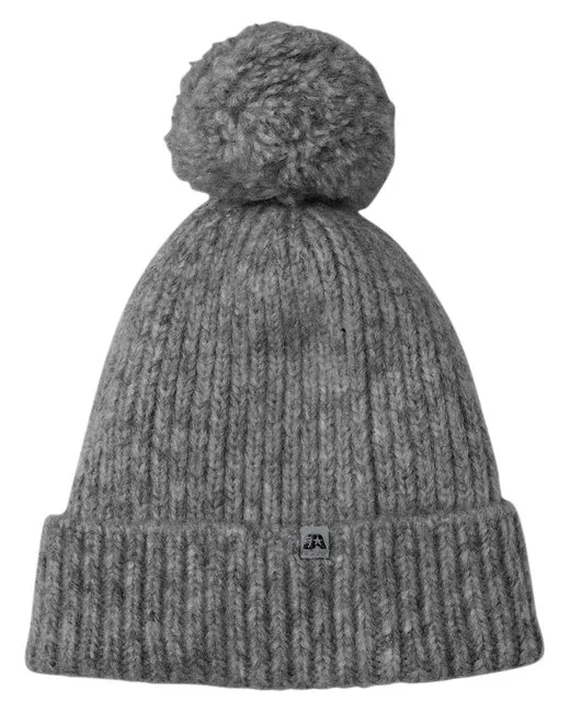 J America 5009JA Swap-a-Pom Knit Hat - Grocery