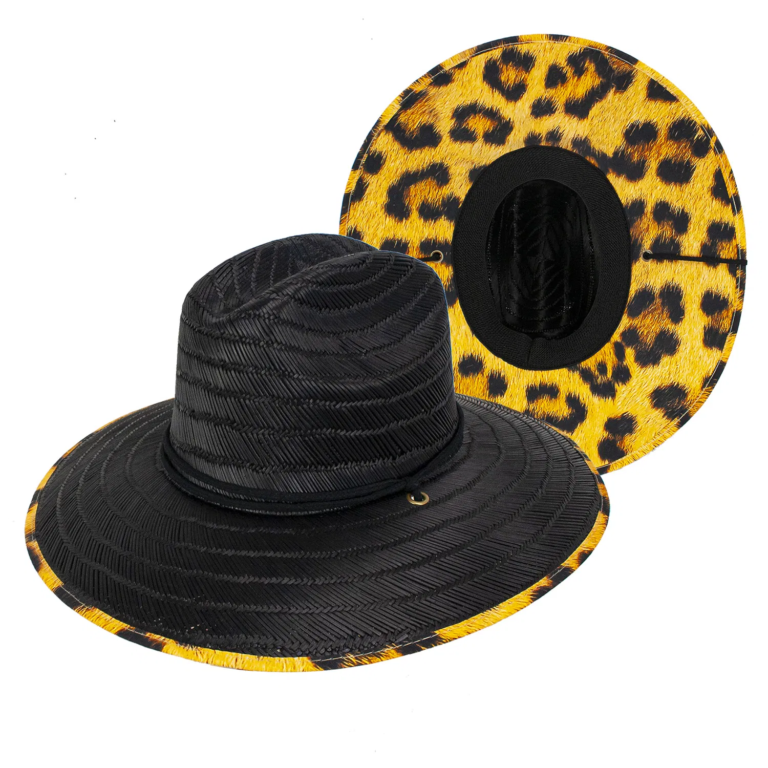 Leopardo Straw Lifeguard Hat - Grocery