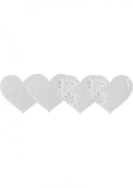 Luminous Hearts Pasties White 2 Pack - Grocery