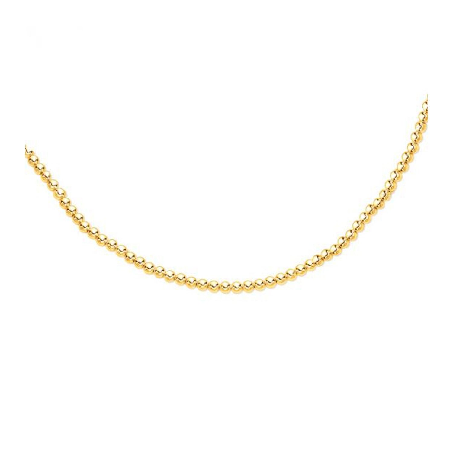 14k Yellow Gold Bead Chain (6mm) - Grocery
