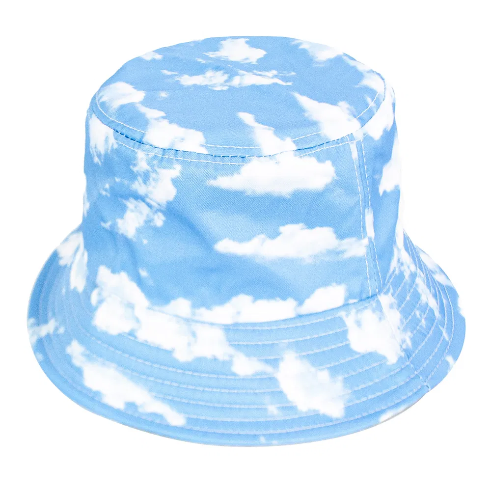 Sky Polyester Bucket Hat - Grocery