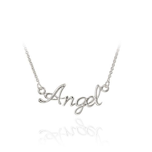 Sterling Silver ANGEL Necklace - Grocery