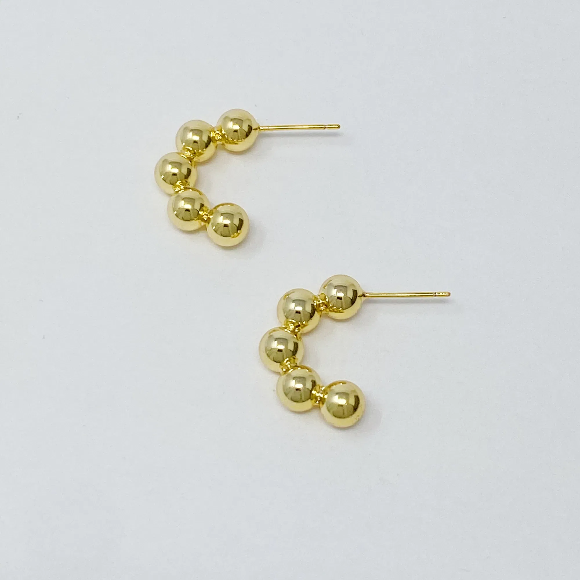 Golden Dots Hoop Earrings - Grocery