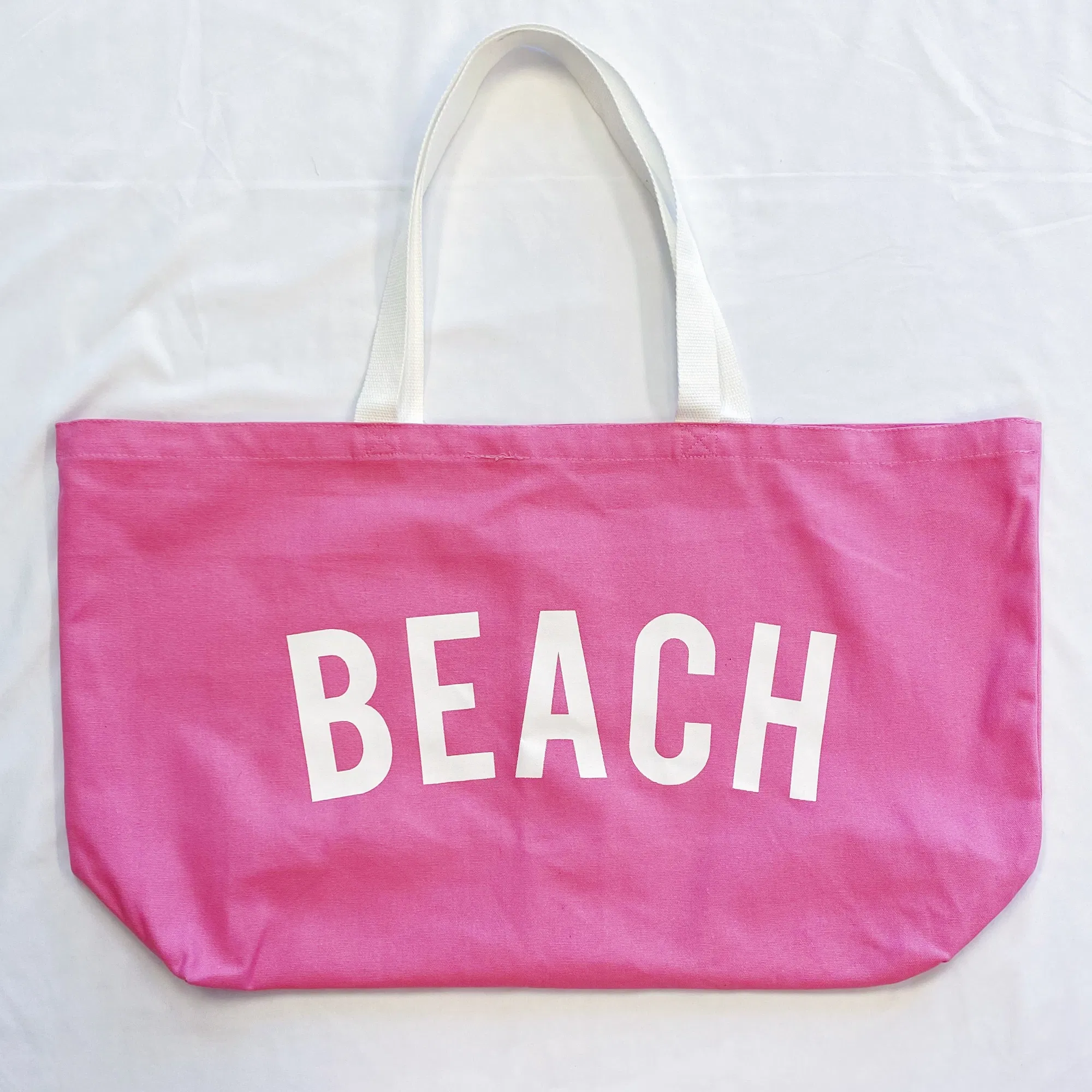 Simply The Beach Canvas Tote - Grocery