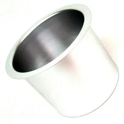 Vivid Silver Aluminum Cup Holder - Grocery