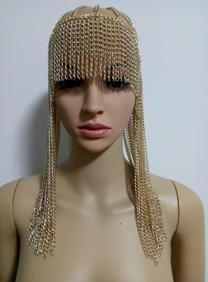 Dome Pendant Mask Head Chain Jewelry - Grocery
