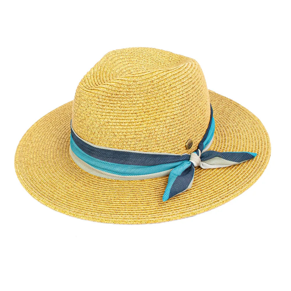 Maren Straw Polyester Resort Hat - Grocery