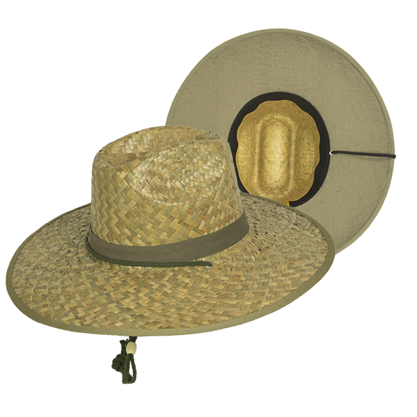 Jordan Straw Straw Lifeguard Hat - Grocery