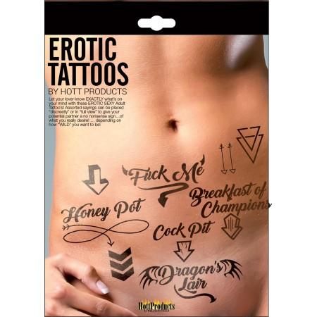 Erotic Tattoos Assorted Pack - Grocery