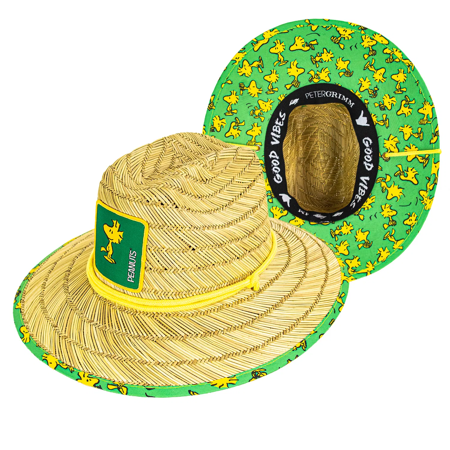 Woodstock Junior Straw Lifeguard Hat - Grocery