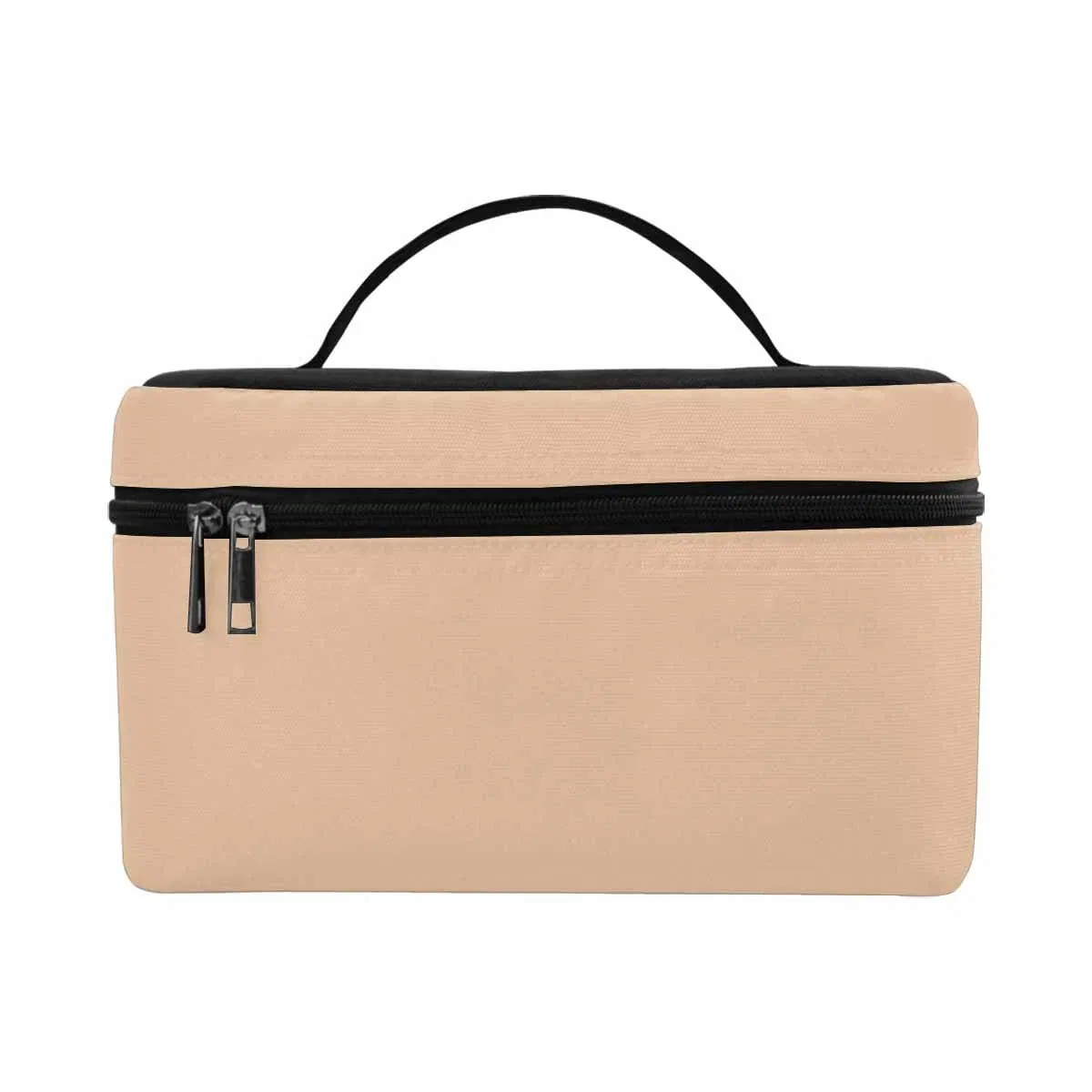 Cosmetic Bag, Nude Brown Travel Case - Grocery