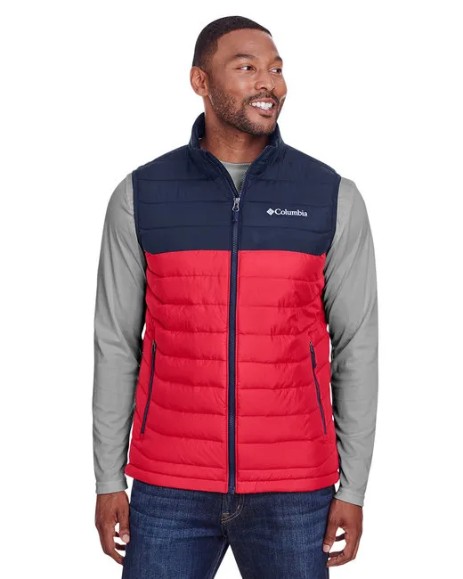 Men's Powder Lite™ Vest - MTN RED/ COL NVY - L - Grocery