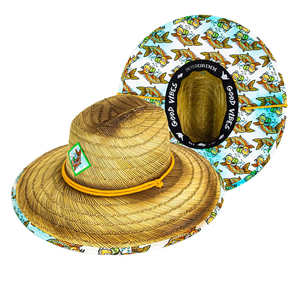 Badfish Straw Lifeguard Hat - Grocery