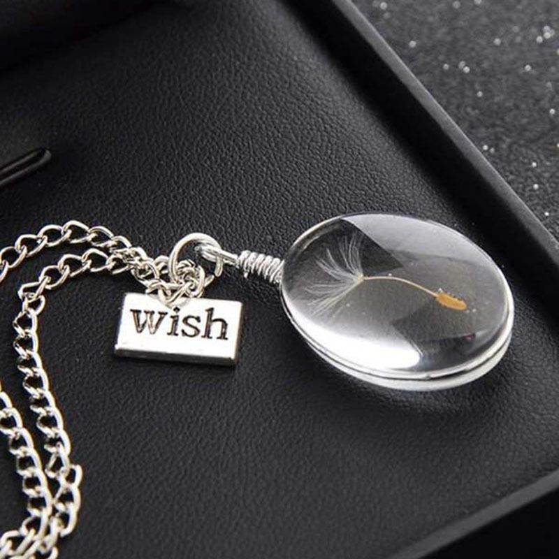 1pc Dandelion Pendant Necklace - Grocery