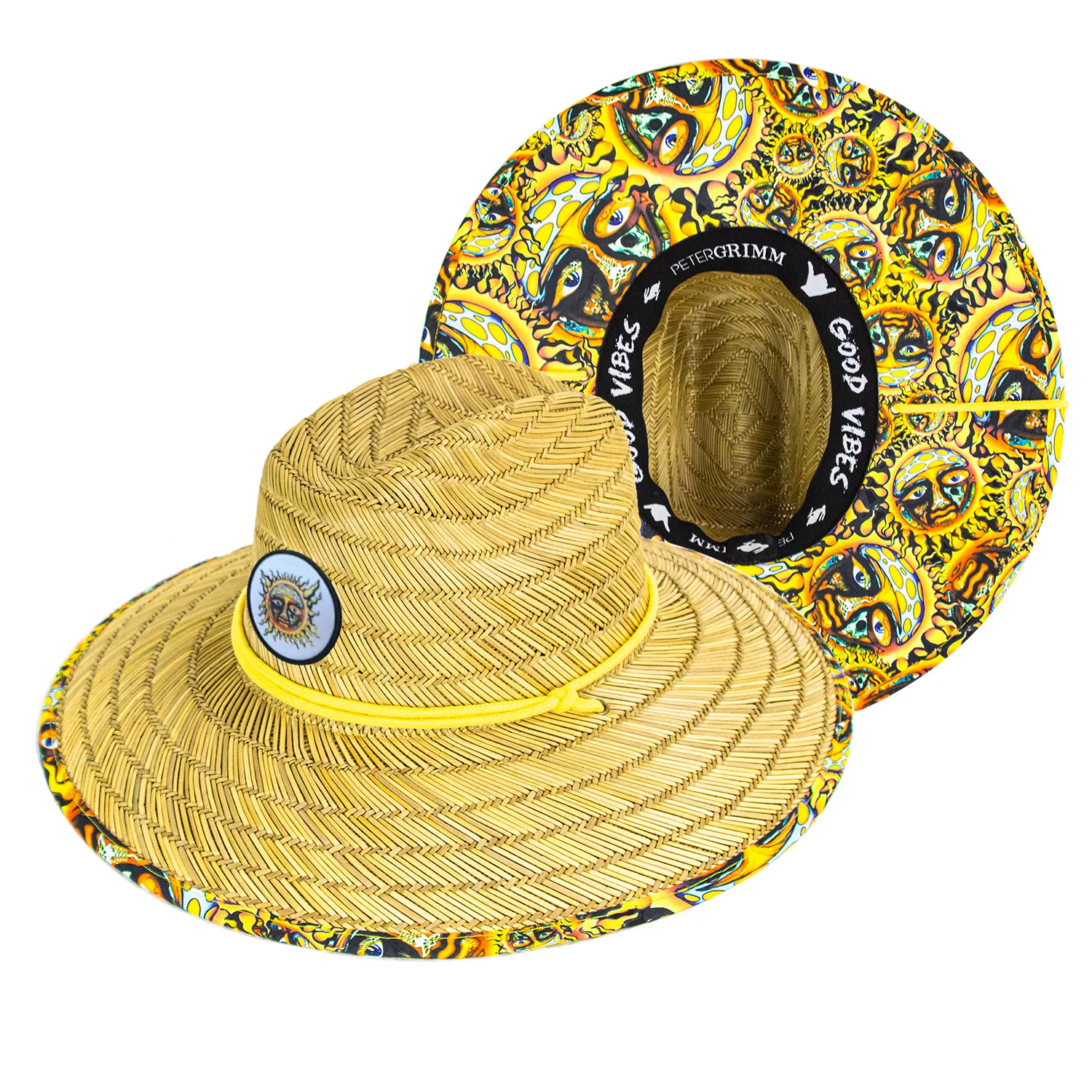 Paddle Out Straw Lifeguard Hat - Grocery