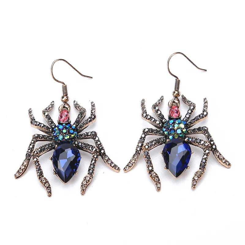 Fashion Insect Earrings Spider Gems - Grocery