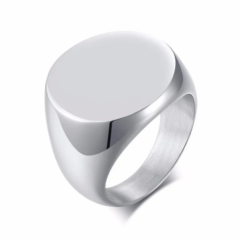 Round Ring Gold Men Fashion Trend - Grocery