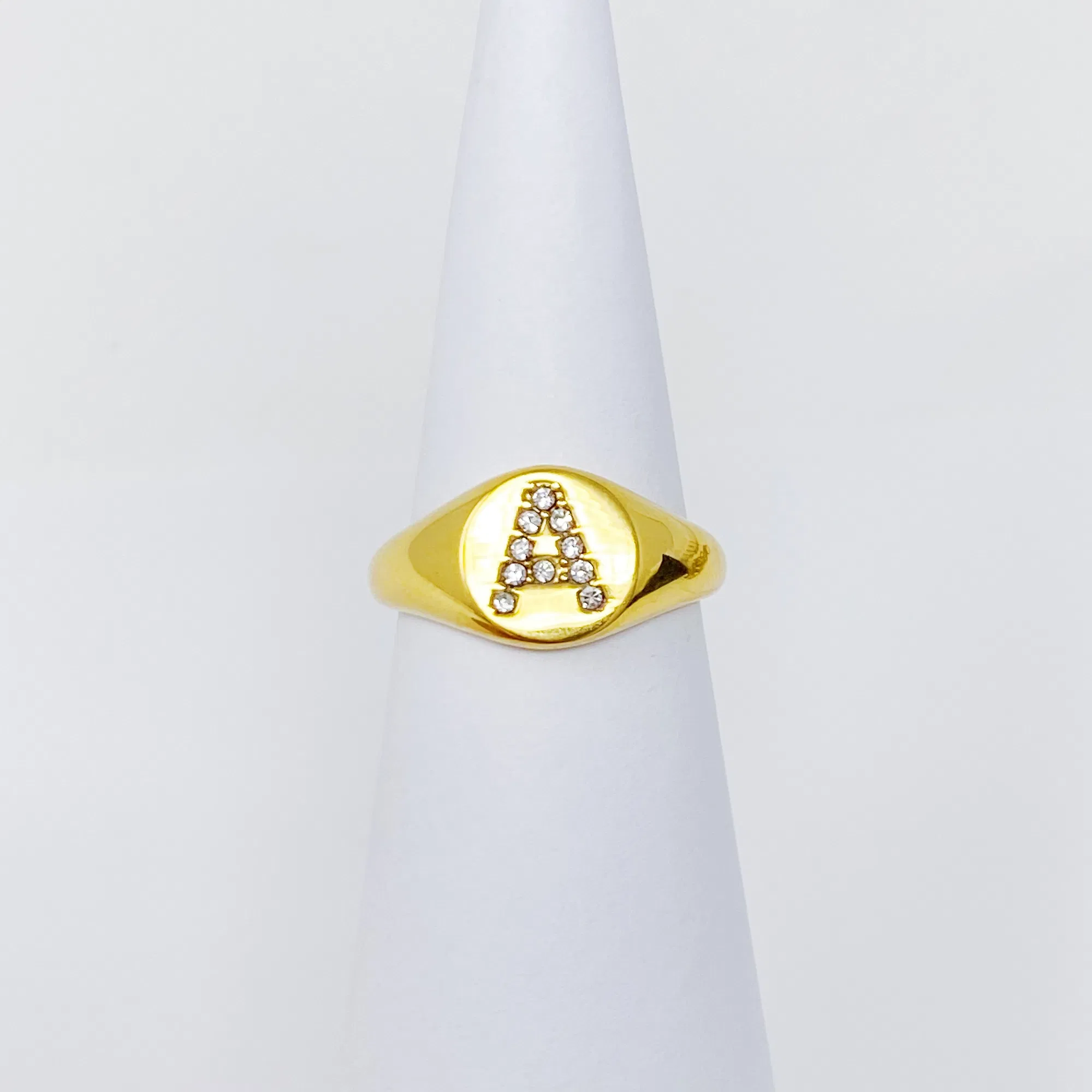 Shine Me Initial Ring - Grocery