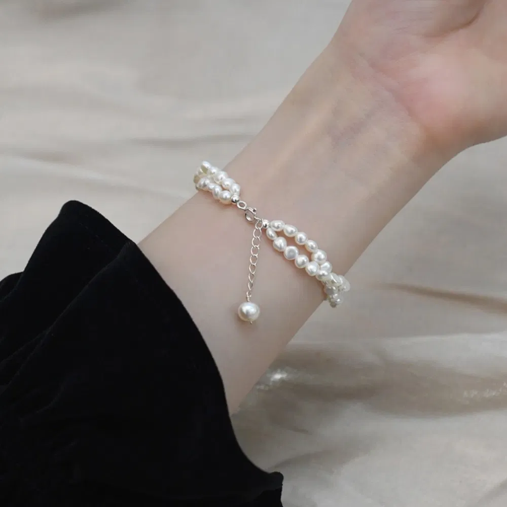 Natural Baroque Freshwater Pearl Bracelet - Grocery