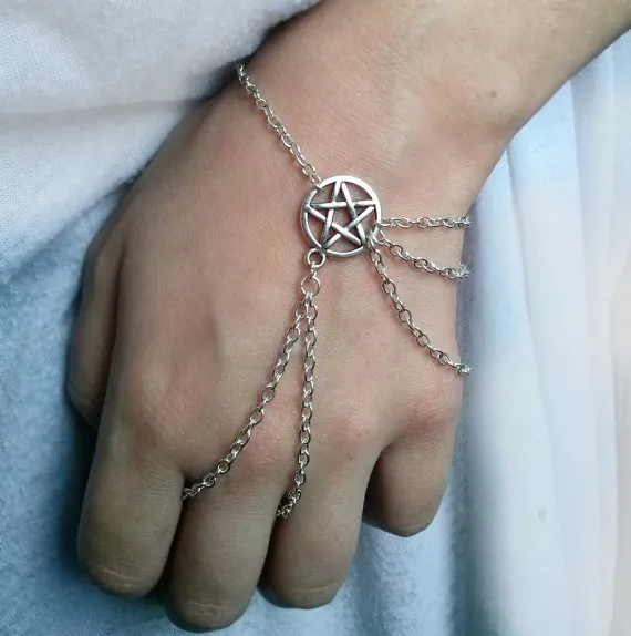European And American Hand Jewelry Fashion Sen Series Five-pointed Star Bracelet - Grocery