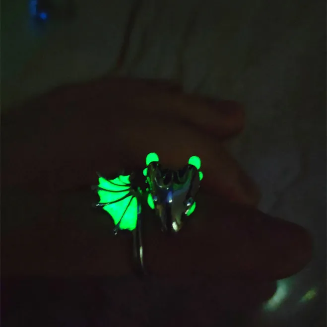 Personality Retro Flying Dragon Men's Ring - Grocery