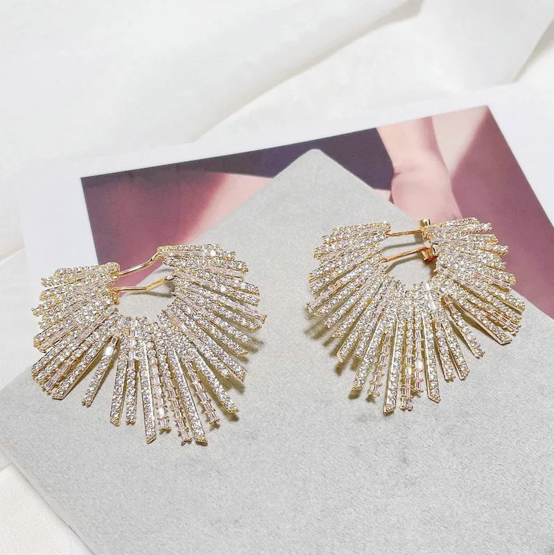 Women's Fashion New Heavy Industry Earrings - Grocery