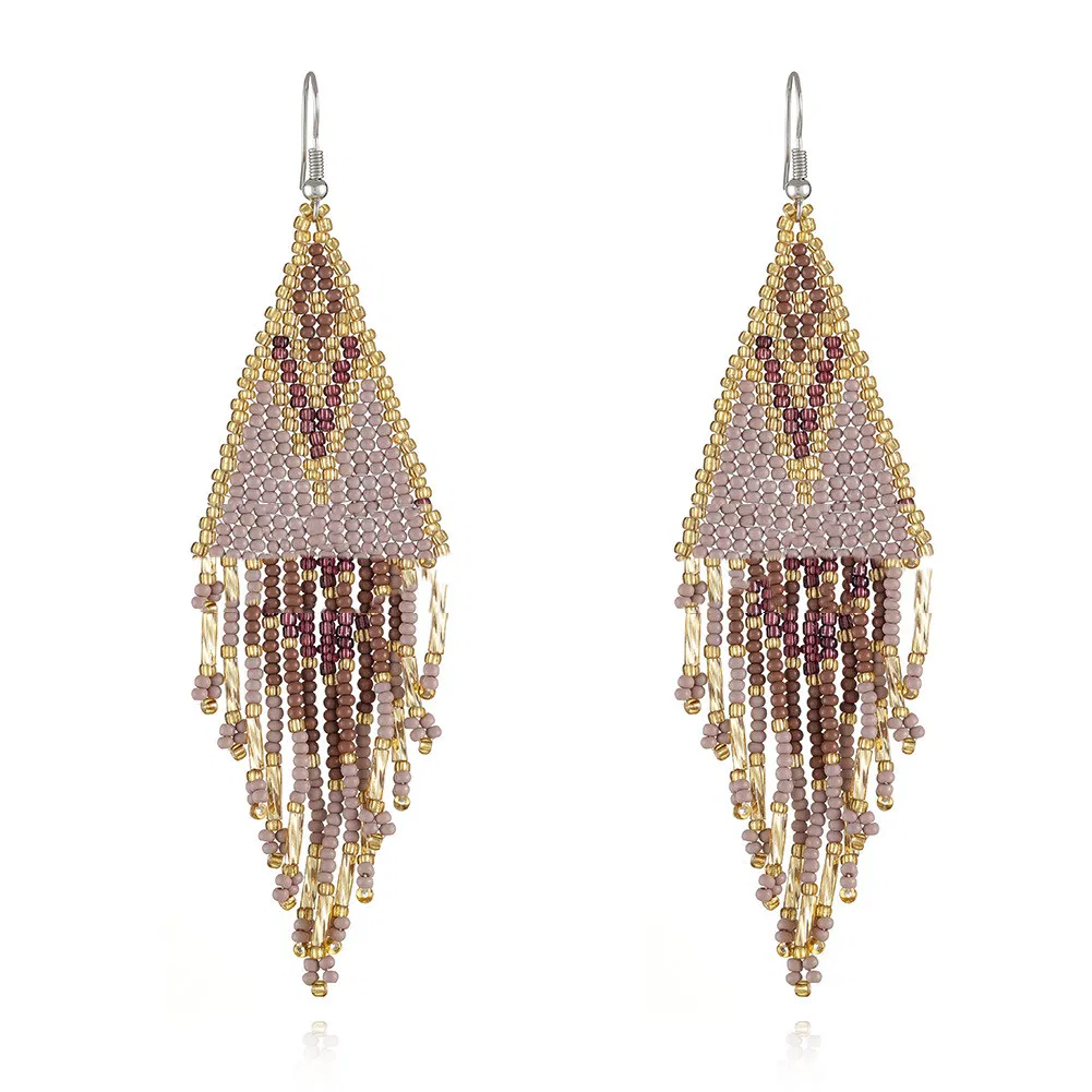 Colored Bohemian Pearl Earrings - Grocery