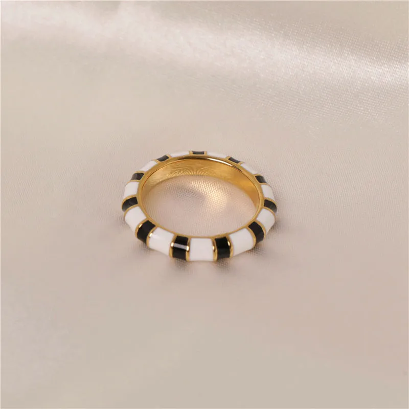 Women's Fashion Titanium Steel Ring - Grocery