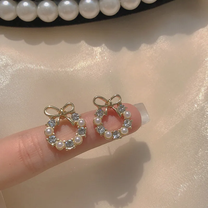 Silver Post Vintage French Pearl Earrings - Grocery