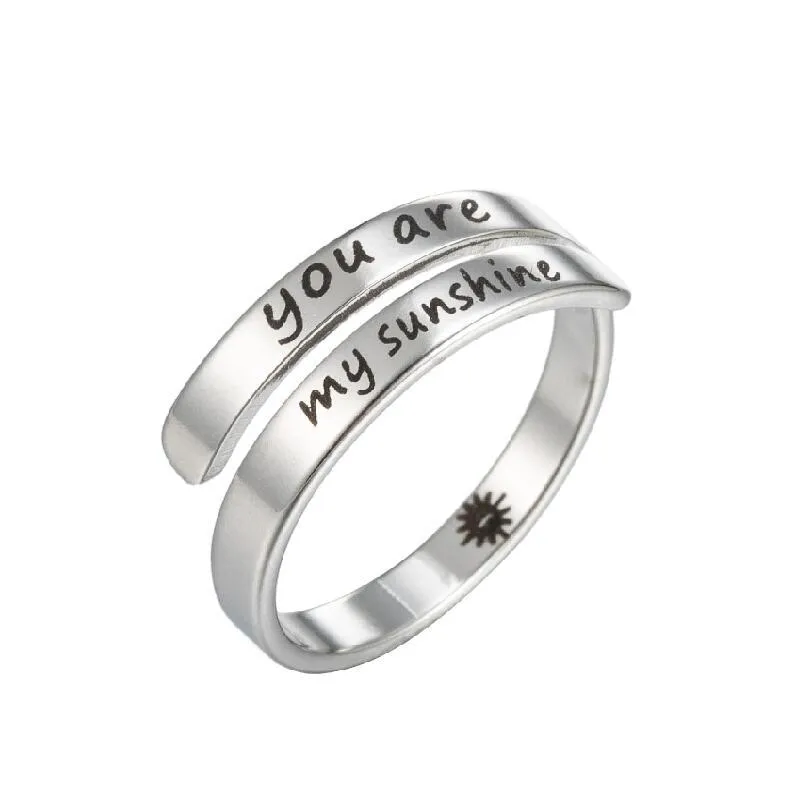 Simple Ring With Stainless Steel Double Layer - Grocery