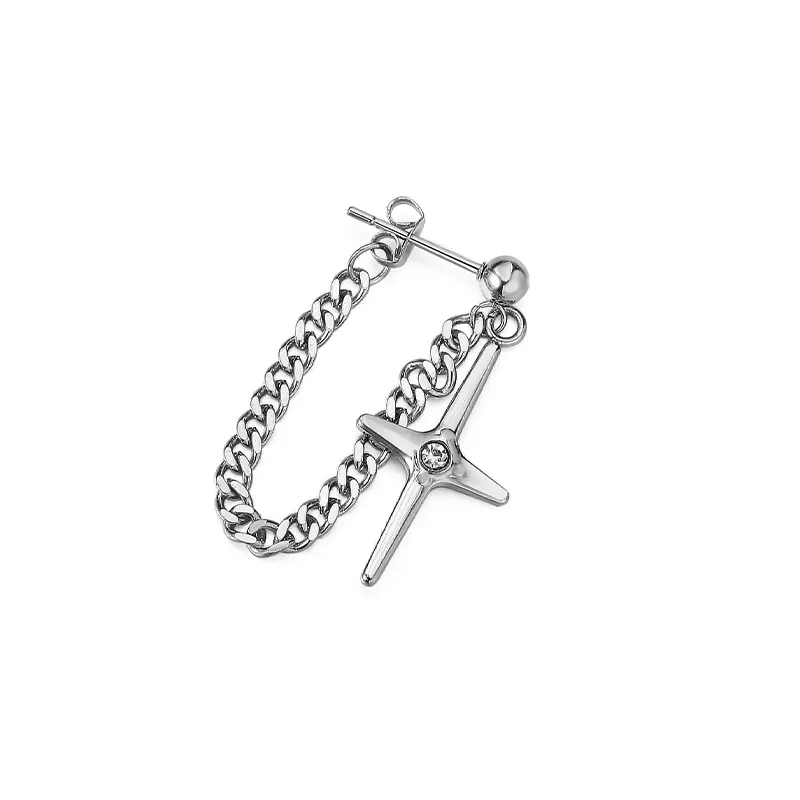 Cross Chain Earrings For Men And Women - Grocery