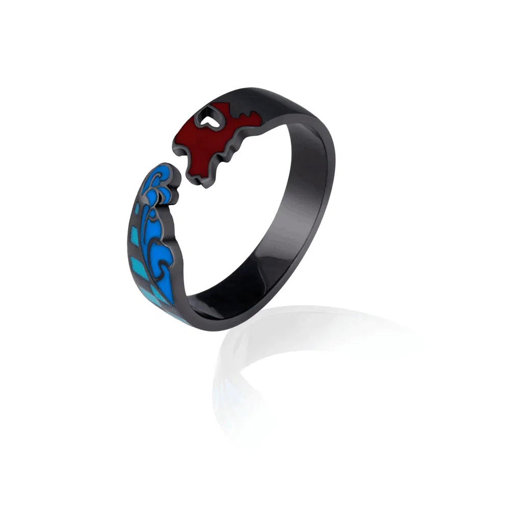 Black Breath Of Water Vulcan Ring - Grocery
