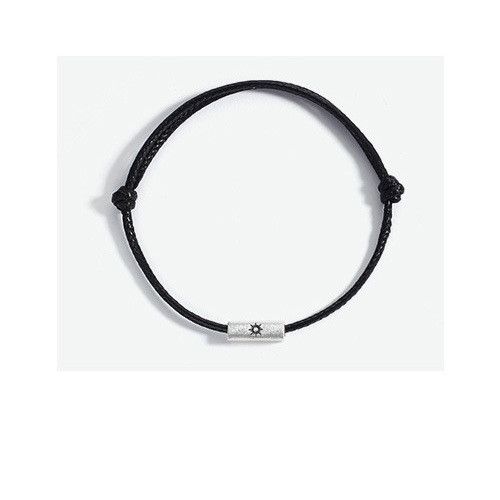 Sterling Silver Sun And Moon Couple Bracelet For Men And Women Woven - Grocery