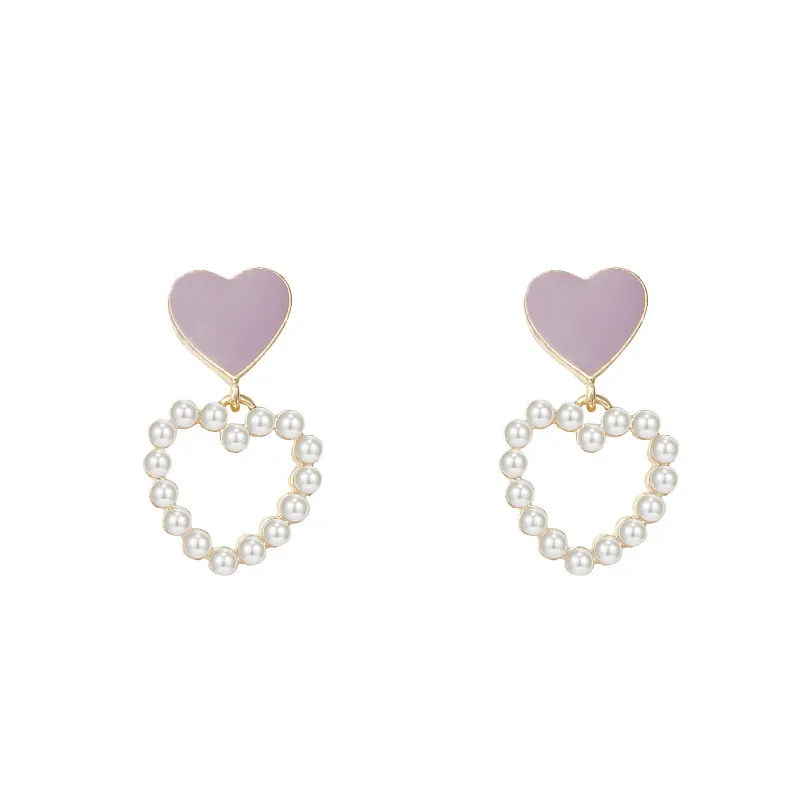 Fashion Love Pearl Super Fairy Earrings - Grocery