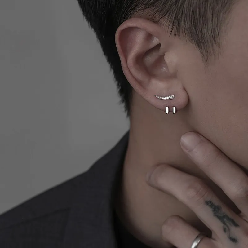 Men's Simple Hook Detachable Earrings - Grocery