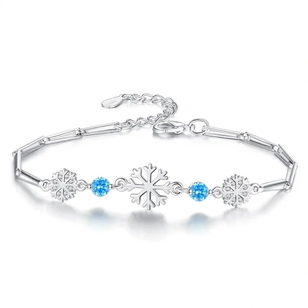 Women's Fashion Ice Snowflake Bracelet - Grocery