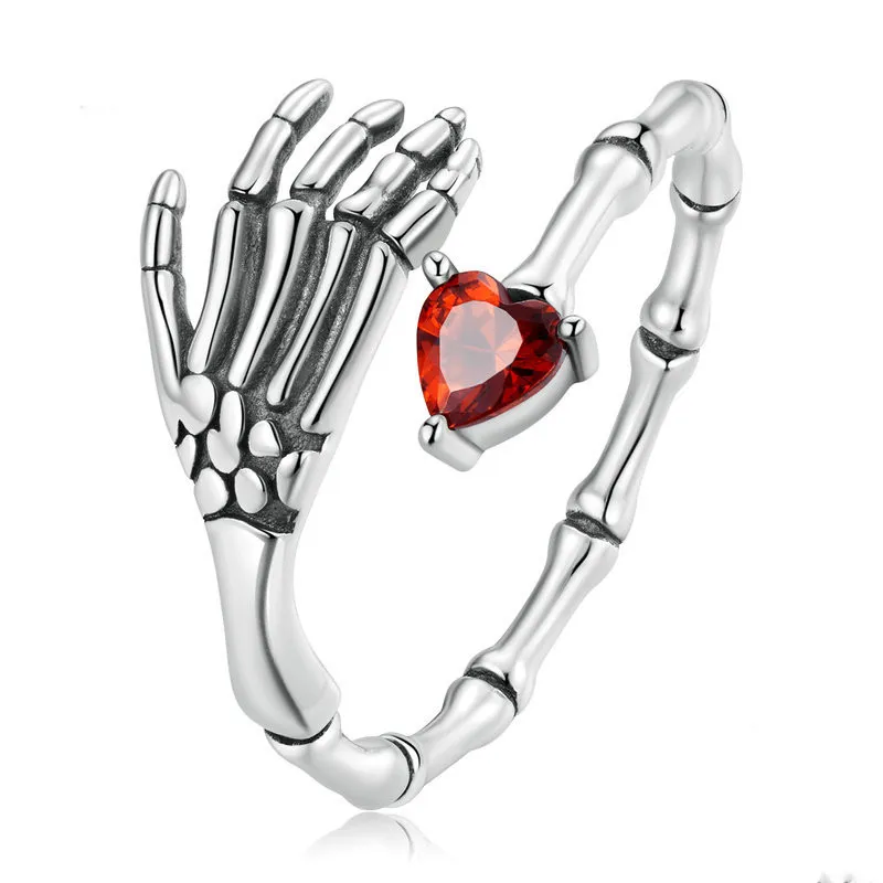 European And American Dark Style 925 Silver Ring Jewelry - Grocery