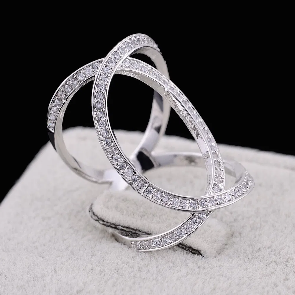XOXO Diamond Crystal Rings In Rose Gold And Silver Tones - Grocery