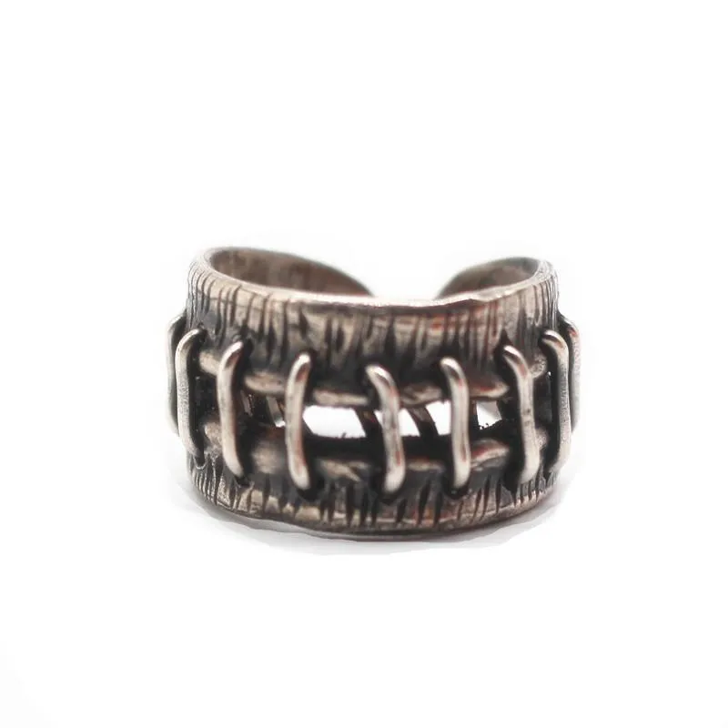 Ring Dark Cold Wind Punk Handmade Niche Design - Grocery