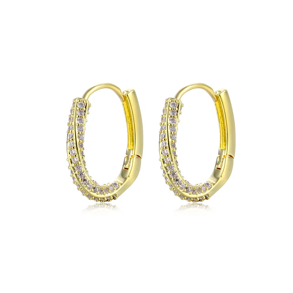 Fashion Hollow Gold Round Earrings - Grocery