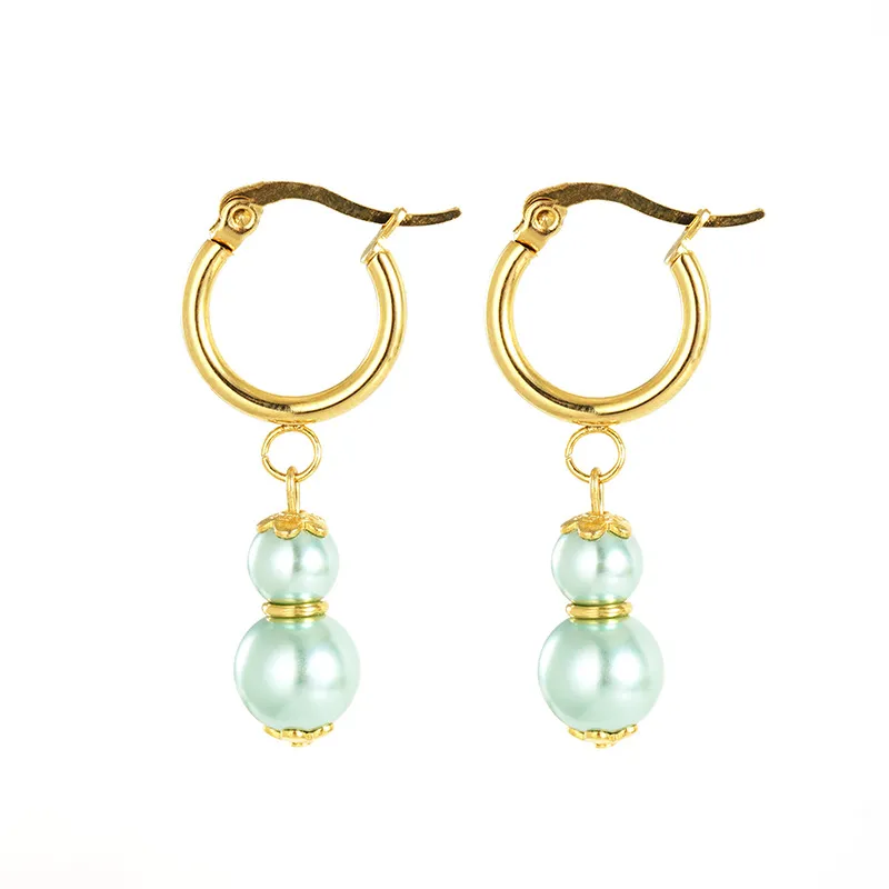 Stainless steel earrings earrings niche design simple earrings - Grocery