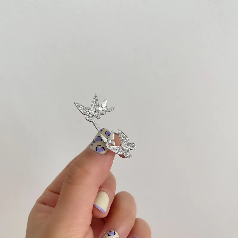 Light Luxury High-end Ear Clip Without Hole Niche Forest - Grocery