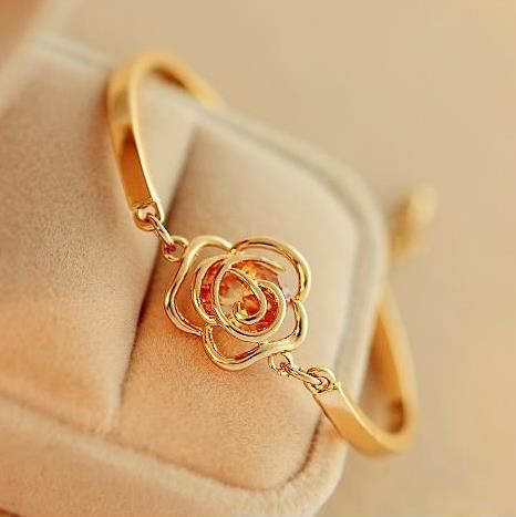 Women's Fashion Rose Bracelet - Grocery
